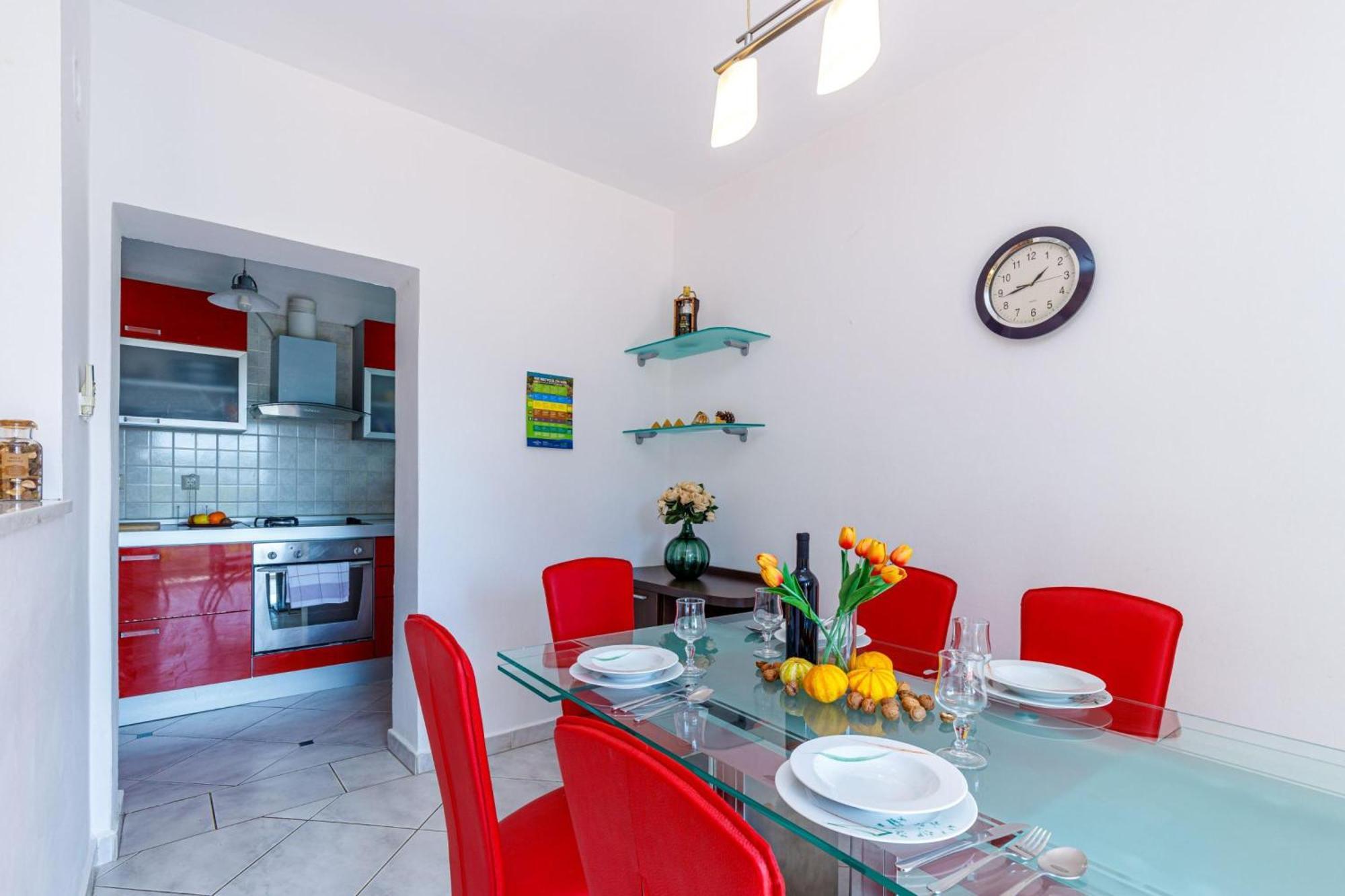 Seaview Apartment Tina Krk Island - Happy Rentals Крк Екстер'єр фото