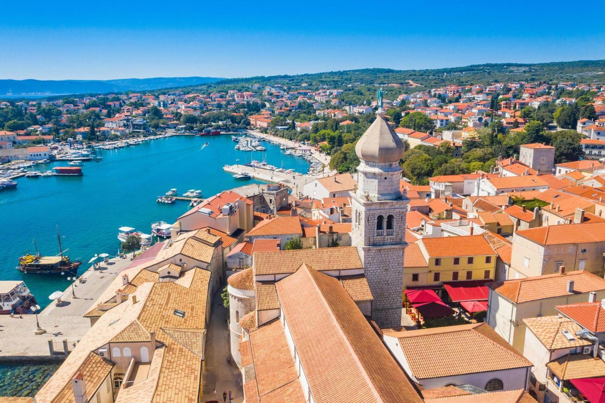 Seaview Apartment Tina Krk Island - Happy Rentals Крк Екстер'єр фото