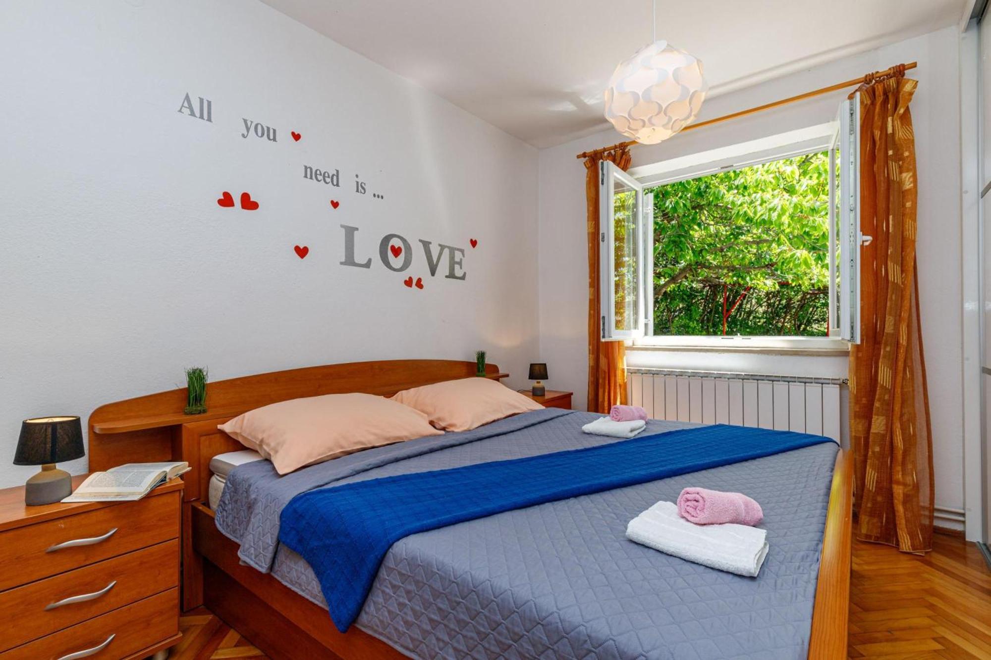 Seaview Apartment Tina Krk Island - Happy Rentals Крк Екстер'єр фото