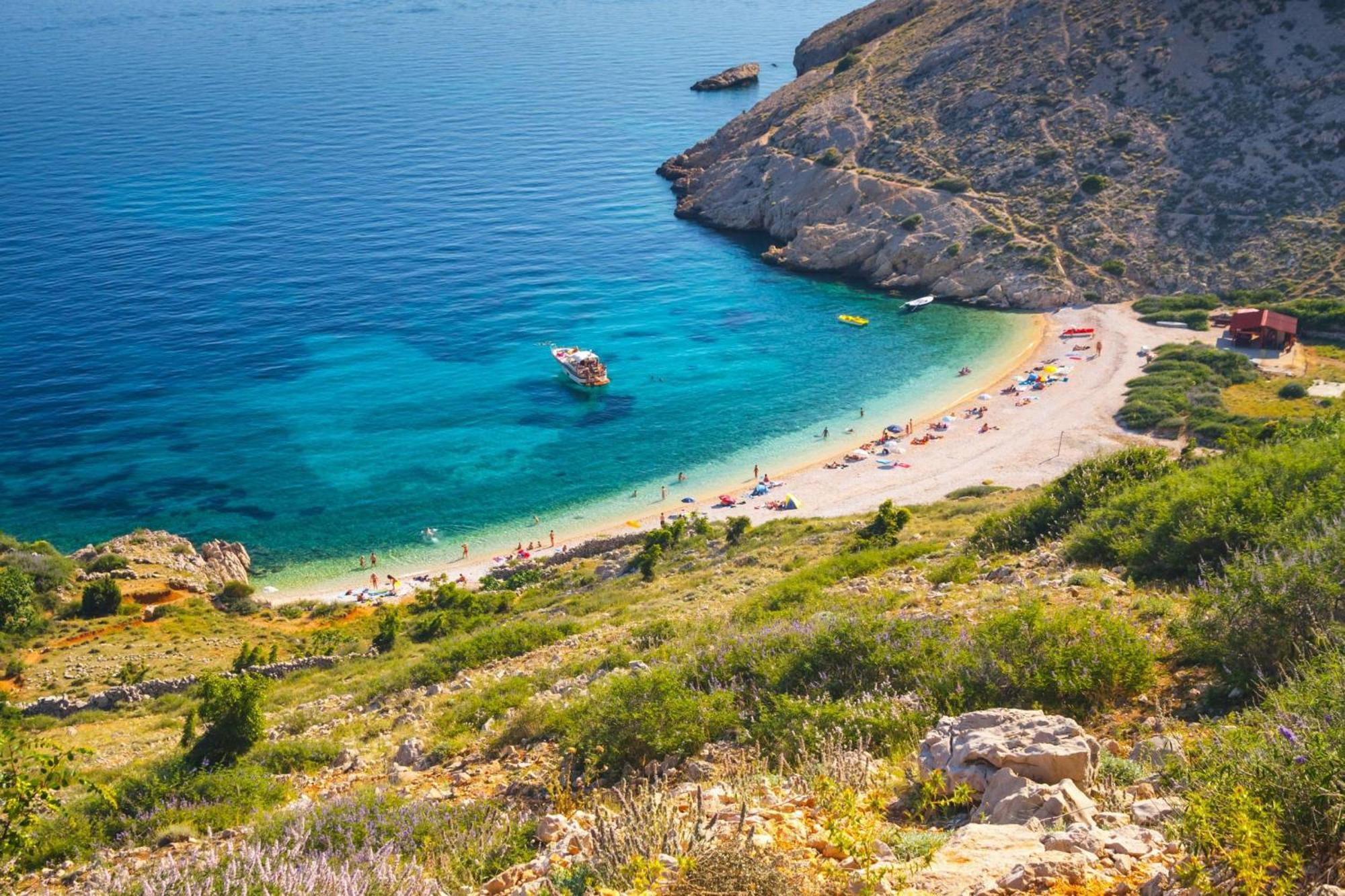 Seaview Apartment Tina Krk Island - Happy Rentals Крк Екстер'єр фото